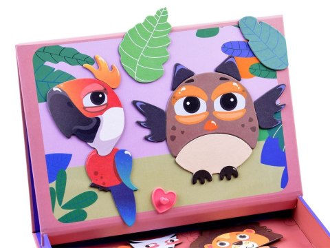 Puzzle Magnetyczne Zwierzęta 54 el tablica Magnetyczna Układanka ZA3971 Puzzle Magnetyczne Zwierzęta 54 el tablica Magnetyczna Układanka ZA3971