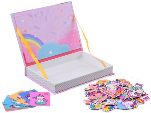 Puzzle magnetyczne bajeczny Jednorożec 39el ZA4406 Puzzle magnetyczne bajeczny Jednorożec 39el ZA4406
