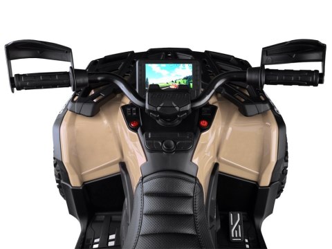 Quad na akumulator dla dzieci 2 osob CAN-AM OUTLANDER 4x4 Panel LED PA0326 Quad na akumulator dla dzieci 2 osob CAN-AM OUTLANDER 4x4 Panel LED PA0326