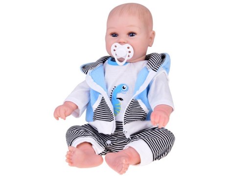 Realistyczna Lalka Chłopiec 50cm Uroczy bobas gaworzy śmieje sie ZA5357 Realistyczna Lalka Chłopiec 50cm Uroczy bobas gaworzy śmieje sie ZA5357