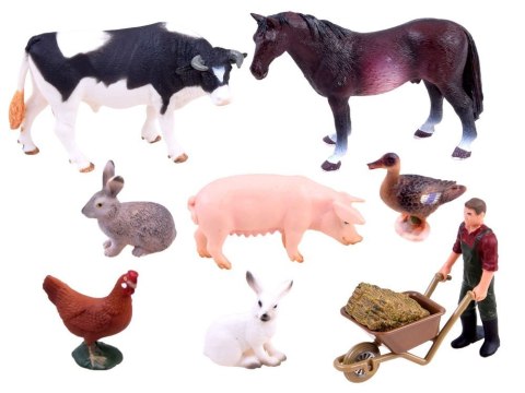 SERIA ZWIERZĘTA FARMA Zestaw zwierzęta zagrodowe + Farmer KOLEKCJA ZA2994 SERIA ZWIERZĘTA FARMA Zestaw zwierzęta zagrodowe + Farmer KOLEKCJA ZA2994