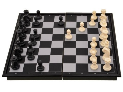 Szachy Warcaby magnetyczne turystyczne 2w1 GR0141 Szachy Warcaby magnetyczne turystyczne 2w1 GR0141