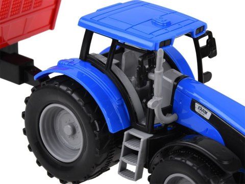 Traktor z przyczepą maszyna farmera rolnika ZA4345 Traktor z przyczepą maszyna farmera rolnika ZA4345