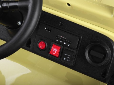 Wojskowe Auto na akumulator Willys + pilot PA0263 Wojskowe Auto na akumulator Willys + pilot PA0263