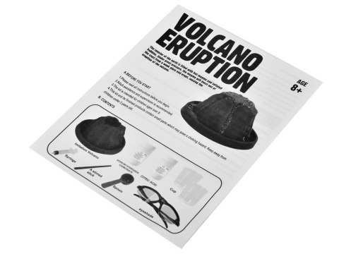 Wybuch wulkanu Erupcja Zestaw edukacyjny ZA2916 Wybuch wulkanu Erupcja Zestaw edukacyjny ZA2916