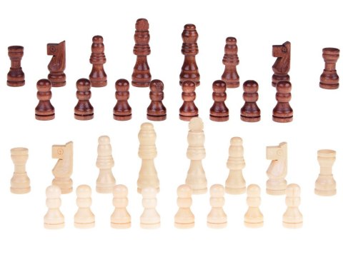 ZESTAW 3w1 Gra drewniane Szachy Warcaby Tryktrak dwustronna plansza GR0692 ZESTAW 3w1 Gra drewniane Szachy Warcaby Tryktrak dwustronna plansza GR0692