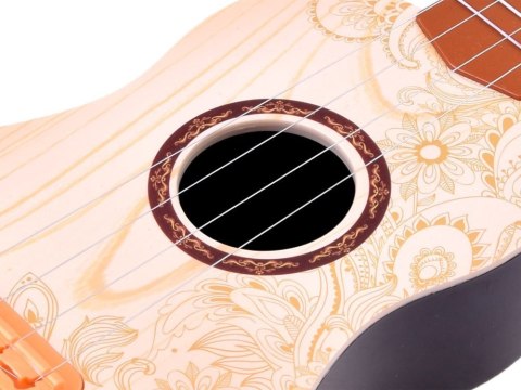 Zabawka Gitara metalowe struny + piórko IN0095 Zabawka Gitara metalowe struny + piórko IN0095