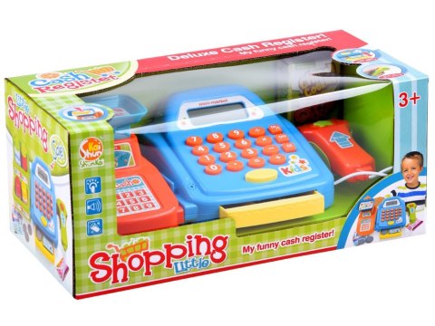 Zabawka Kasa fiskalna + waga zabawa w sklep ZA3851 Zabawka Kasa fiskalna + waga zabawa w sklep ZA3851