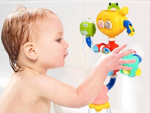 Zabawka do kąpieli młynek wodny kołowrotek przelewanie ZA4661 Zabawka do kąpieli młynek wodny kołowrotek przelewanie ZA4661