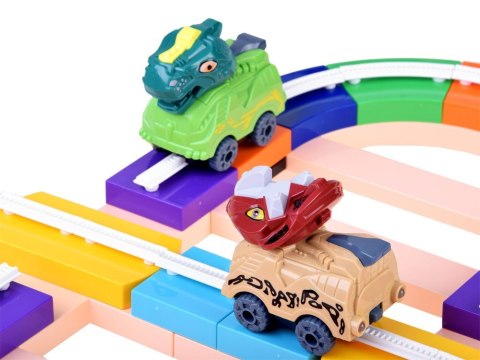 Zbuduj tor samochodowy auto dinozaur 143ele ZA4195 Zbuduj tor samochodowy auto dinozaur 143ele ZA4195