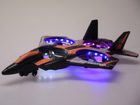 Zdalnie sterowany dron combat -pojazd latający+kolorowe diody RC0704 PO Zdalnie sterowany dron combat -pojazd latający+kolorowe diody RC0704 PO