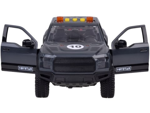 Zestaw Auto Pickup i motocykl Dźwięk Światło + otwierane drzwi ZA5233 Zestaw Auto Pickup i motocykl Dźwięk Światło + otwierane drzwi ZA5233