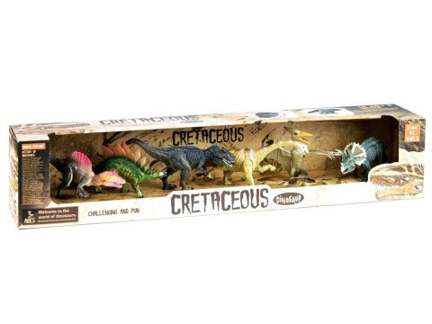 Zestaw Dinozaurów malowane Figurki DINOZAURY różne rodzaje 6 sztuk ZA2051 Zestaw Dinozaurów malowane Figurki DINOZAURY różne rodzaje 6 sztuk ZA2051