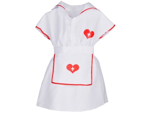 Zestaw dla dziewczynki Kostium Pielęgniarki Pani Doktor lekarz L/XL ZA5281 Zestaw dla dziewczynki Kostium Pielęgniarki Pani Doktor lekarz L/XL ZA5281