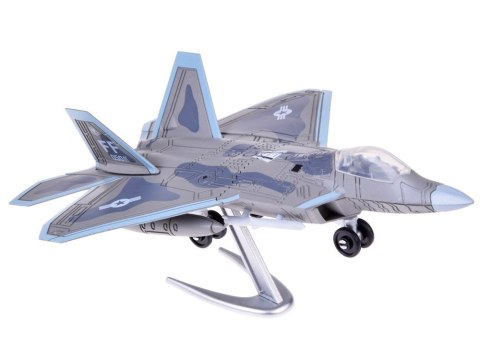 Zestaw klocków samolot odrzutowiec model F-22 1:100 ZA5027 Zestaw klocków samolot odrzutowiec model F-22 1:100 ZA5027