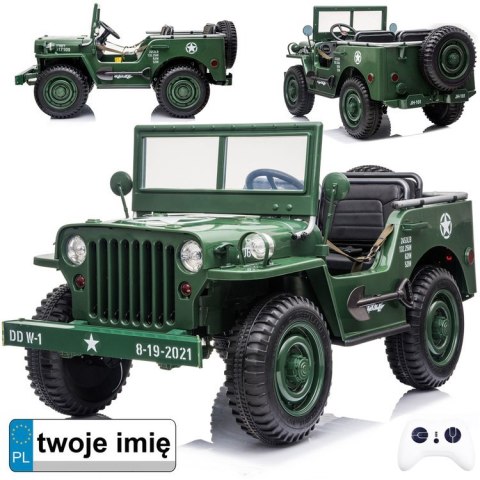 Auto na akumulator 3os J E E P Willys pilot PA0249 Auto na akumulator 3os J E E P Willys pilot PA0249