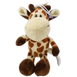 LEAN TOYS Pluszowa Maskotka Przytulanka Żyrafa Z Przyssawką 23 x 12 cm