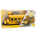 LEAN Toys Autobus Szkolny Do Skręcania Zestaw Majsterkowicza Żółty 48 el.