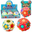LEAN Toys Magiczna Piłka Łamigłówka Logiczna Wypustki 7cm Mix