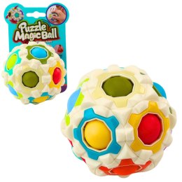 LEAN Toys Magiczna Piłka Łamigłówka Logiczna Wypustki 7cm Mix