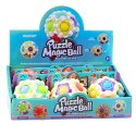 LEAN Toys Magiczna Piłka Łamigłówka Logiczna Wypustki 7cm Mix