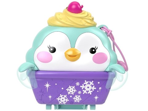 Zestaw Polly Pocket Śnieżny pingwinek zamykany domek figurki akces ZA6050 Zestaw Polly Pocket Śnieżny pingwinek zamykany domek figurki akces ZA6050