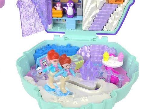 Zestaw Polly Pocket Śnieżny pingwinek zamykany domek figurki akces ZA6050 Zestaw Polly Pocket Śnieżny pingwinek zamykany domek figurki akces ZA6050