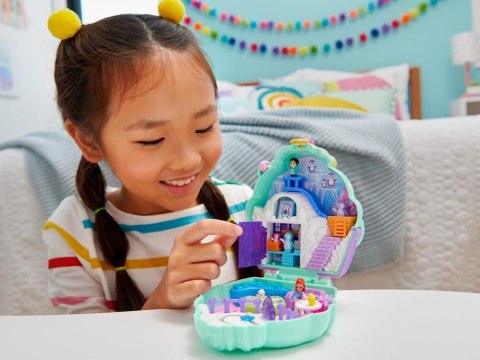 Zestaw Polly Pocket Śnieżny pingwinek zamykany domek figurki akces ZA6050 Zestaw Polly Pocket Śnieżny pingwinek zamykany domek figurki akces ZA6050
