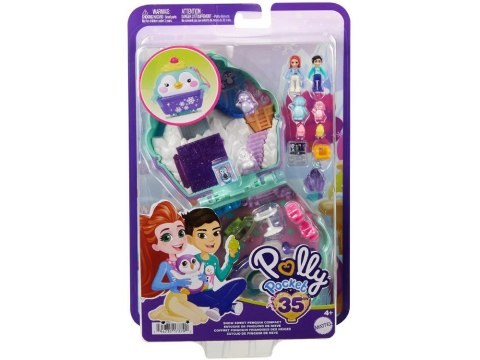 Zestaw Polly Pocket Śnieżny pingwinek zamykany domek figurki akces ZA6050 Zestaw Polly Pocket Śnieżny pingwinek zamykany domek figurki akces ZA6050