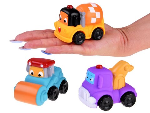 Zestaw miękkie autka budowlane 3szt 18M+ ZA4737A Zestaw miękkie autka budowlane 3szt 18M+ ZA4737A