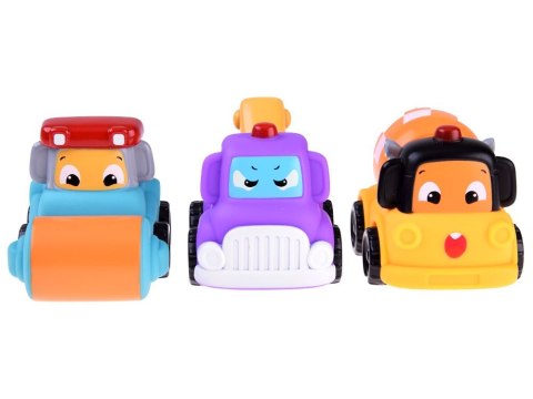 Zestaw miękkie autka budowlane 3szt 18M+ ZA4737A Zestaw miękkie autka budowlane 3szt 18M+ ZA4737A
