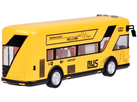 Żółty imprezowy autobus otwierane drzwi dźwięki światła muzyka ZA5222 Żółty imprezowy autobus otwierane drzwi dźwięki światła muzyka ZA5222