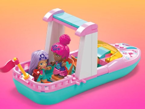 Klocki 121-elementów MEGA Barbie Color Reveal Przygoda z delfinami ZA5425 Klocki 121-elementów MEGA Barbie Color Reveal Przygoda z delfinami ZA5425
