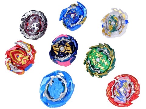 Duży zestaw wyrzutnia 8 dysków bączków GYRO spinner walizka ZA5462 Duży zestaw wyrzutnia 8 dysków bączków GYRO spinner walizka ZA5462