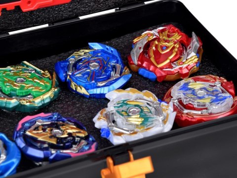 Duży zestaw wyrzutnia 8 dysków bączków GYRO spinner walizka ZA5462 Duży zestaw wyrzutnia 8 dysków bączków GYRO spinner walizka ZA5462