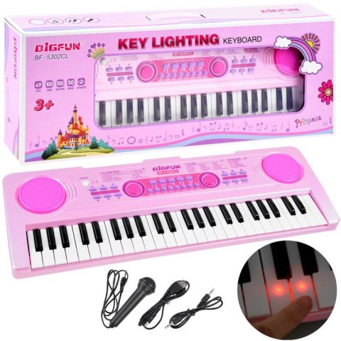 Keyboard organy z podświetlanymi klawiszami IN0151 Keyboard organy z podświetlanymi klawiszami IN0151