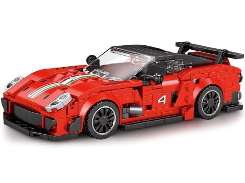 Klocki techniczne Supersportowe auto CZERWONE spojler 413-ele ZA5261 Klocki techniczne Supersportowe auto CZERWONE spojler 413-ele ZA5261