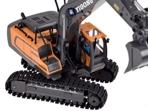 Koparka na gąsienicach sterowana na pilota RC0599 Koparka na gąsienicach sterowana na pilota RC0599
