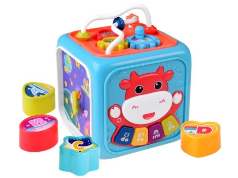 Kostka interaktywna edukacyjna pianinko przeplatanka sorter ZA4275 NI Kostka interaktywna edukacyjna pianinko przeplatanka sorter ZA4275 NI