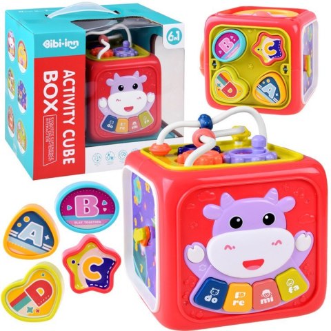 Kostka interaktywna edukacyjna pianinko przeplatanka sorter ZA4275 RO Kostka interaktywna edukacyjna pianinko przeplatanka sorter ZA4275 RO