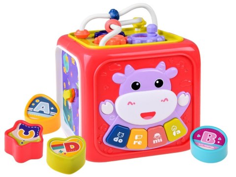 Kostka interaktywna edukacyjna pianinko przeplatanka sorter ZA4275 RO Kostka interaktywna edukacyjna pianinko przeplatanka sorter ZA4275 RO