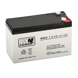 LEAN CARS Akumulator Żelowy AGM Do Auta Na Akumulator 12V7.2AH