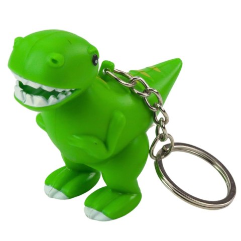 LEAN TOYS Brelok Do Kluczy Plecaka Dinozaur Latarka LED Dźwięki Mix Kolor LEAN TOYS Brelok Do Kluczy Plecaka Dinozaur Latarka LED Dźwięki Mix Kolor