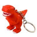 LEAN TOYS Brelok Do Kluczy Plecaka Dinozaur Latarka LED Dźwięki Mix Kolor