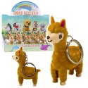 LEAN TOYS Brelok Do Kluczy Plecaka Lama Alpaka Latarka LED Dźwięki