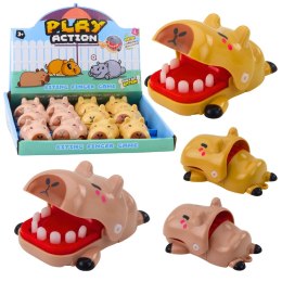 LEAN TOYS Gryząca Kapibara Figurka Gra Zręcznościowa Mini Dentysta