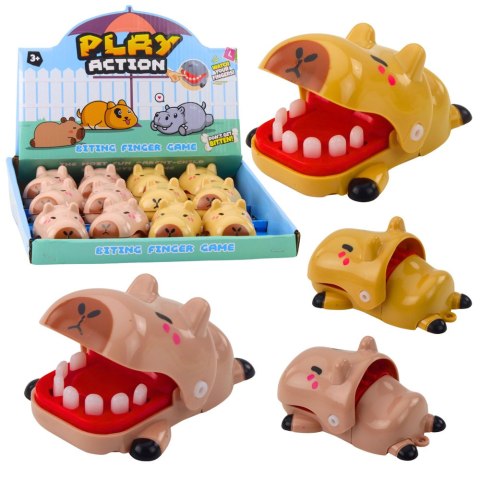 LEAN TOYS Gryząca Kapibara Figurka Gra Zręcznościowa Mini Dentysta LEAN TOYS Gryząca Kapibara Figurka Gra Zręcznościowa Mini Dentysta