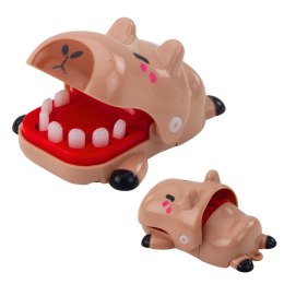 LEAN TOYS Gryząca Kapibara Figurka Gra Zręcznościowa Mini Dentysta