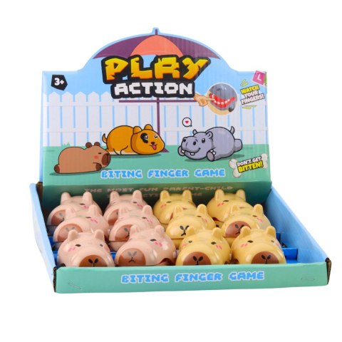 LEAN TOYS Gryząca Kapibara Figurka Gra Zręcznościowa Mini Dentysta LEAN TOYS Gryząca Kapibara Figurka Gra Zręcznościowa Mini Dentysta