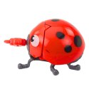 LEAN TOYS Nakręcana Zabawka Biedronka Porusza Kończynami Skrzydełkami